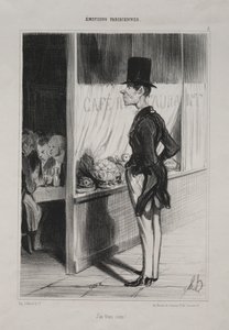 Minulla on kolme soussia! tekijältä Honoré Daumier