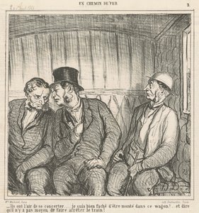 He näyttävät toimivan yhdessä... tekijältä Honoré Daumier