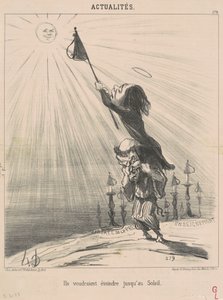 He haluaisivat sammua aurinkoon asti tekijältä Honoré Daumier