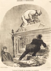 Huono puoli korjauksen pyytämisessä... tekijältä Honoré Daumier
