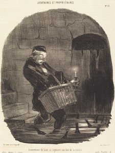 Vuokrauksen haittapuoli... ei kaukana joesta tekijältä Honoré Daumier