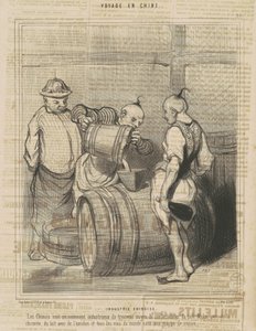 Kiinan teollisuus tekijältä Honoré Daumier