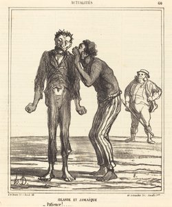 Irlanti ja Jamaika - kärsivällisyyttä!... tekijältä Honoré Daumier