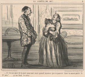 En pelkää kuolemaa puolestani... tekijältä Honoré Daumier