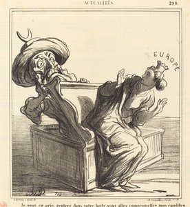 Palaa laatikkoosi... tekijältä Honoré Daumier