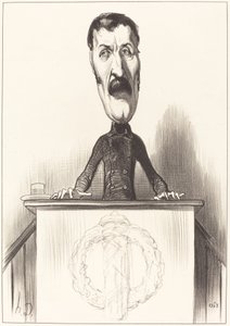 Jules Bastide tekijältä Honoré Daumier