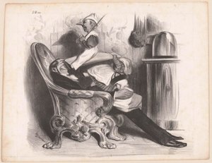 Karikatuuri on ministeri Antoine Maurice Apollinaire d