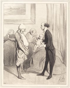 Sisäänpääsy elämään tekijältä Honoré Daumier