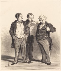 Kielto käyttää koristeita tekijältä Honoré Daumier