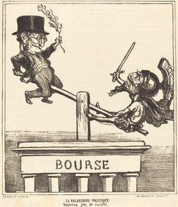 Poliittinen keinu... tekijältä Honoré Daumier
