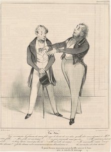 Piste... tiedät onnen... tekijältä Honoré Daumier