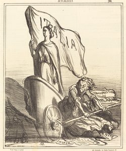 Reaktionaarinen lehdistö etsii turhaan... tekijältä Honoré Daumier