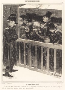 Jono näyttelyssä tekijältä Honoré Daumier