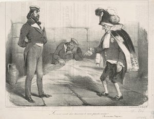 Tuomioistuin tekee palveluja, ei tuomioita! tekijältä Honoré Daumier