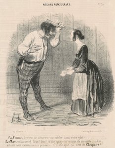Vaimo. Löysin juuri sydämen... tekijältä Honoré Daumier