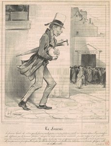 Muurahainen tekijältä Honoré Daumier