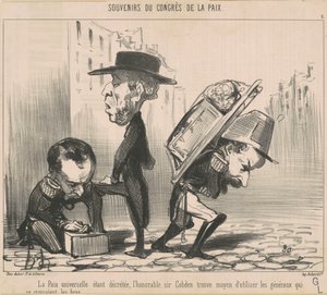 Yleismaailmallinen rauha on määrätty... tekijältä Honoré Daumier