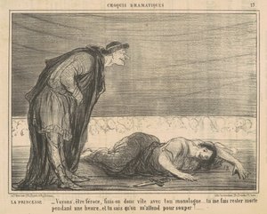 Prinsessa tekijältä Honoré Daumier