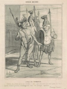 Päivä ennen Thermopylaa tekijältä Honoré Daumier