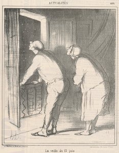 Päivä ennen kesäkuun 13 tekijältä Honoré Daumier