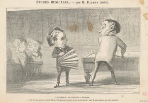 Haitari, jota kutsutaan musikaalipalkeiksi tekijältä Honoré Daumier