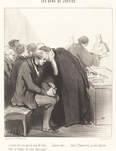 Sanotaanpa vähän pahaa sinusta... tekijältä Honoré Daumier