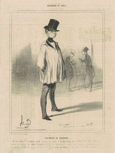 Proomujen sytytin tekijältä Honoré Daumier