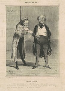Vanha kauppias tekijältä Honoré Daumier