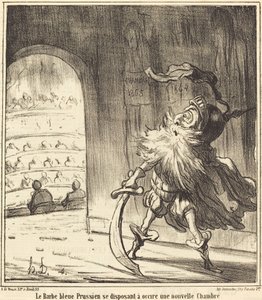 Preussin siniparta... tekijältä Honoré Daumier