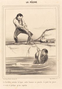 Barbillon sisältää... tekijältä Honoré Daumier