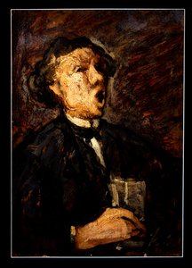 Le Bureur Chantant (paneeli) tekijältä Honoré Daumier