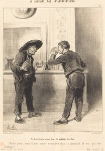 Charbonnier tykkää olla (on mestari)... tekijältä Honoré Daumier