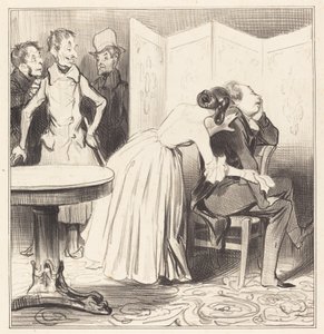 Chevalier des Adrets on rakastaja... tekijältä Honoré Daumier