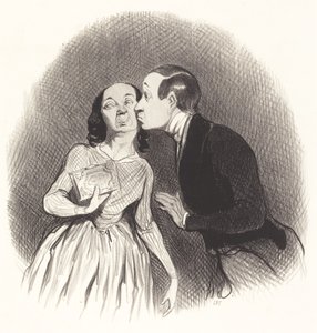Uudenvuodenpäivä tekijältä Honoré Daumier