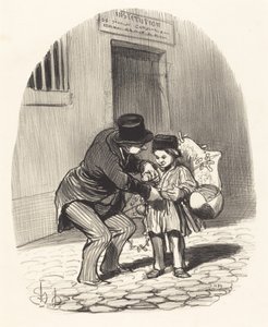 Päivä ulkona tekijältä Honoré Daumier