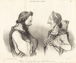 Päivä ei ole puhtaampi... tekijältä Honoré Daumier
