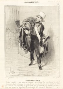 Vaatekauppias tekijältä Honoré Daumier