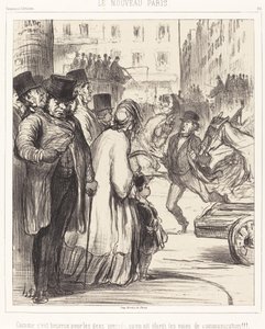 Uusi Pariisi tekijältä Honoré Daumier