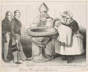 Le Petit Thiers, kastettu doktrinääri tekijältä Honoré Daumier