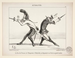 Preussin kuningas ja tekijältä Honoré Daumier