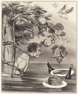 Tantaluksen kärsimys tekijältä Honoré Daumier