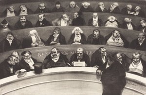 Honore Daumierin The Legislative Belly, 1834 tekijältä Honoré Daumier