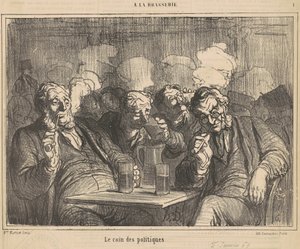 politiikan kulma tekijältä Honoré Daumier
