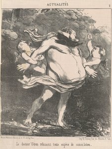 Tohtori Véron kieltäytyy... lohduttamasta tekijältä Honoré Daumier