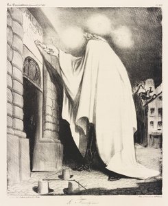 Le fant?me (The Phantom) tekijältä Honoré Daumier