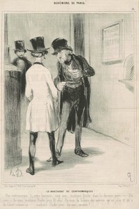 Vastamerkkikauppias tekijältä Honoré Daumier