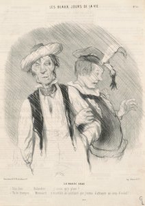 Laskiaistiistai tekijältä Honoré Daumier