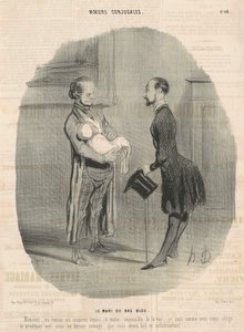 Sinisukkasen aviomies... tekijältä Honoré Daumier