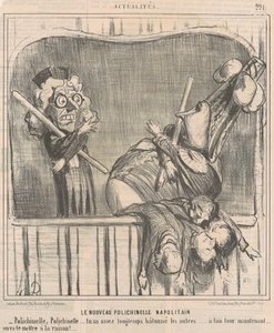 Uusi napolilainen nukke tekijältä Honoré Daumier
