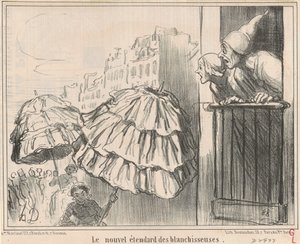 Pesujen uusi banneri tekijältä Honoré Daumier